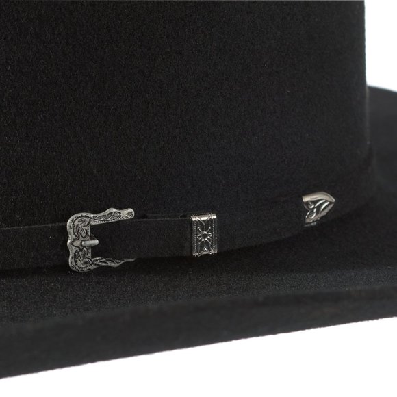 Roper Cowboy Hat - 100% Wool Felt - Picture 6 of 11